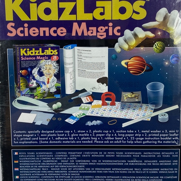 KidzLabs Science Magic 20 Fun Tricks / Experiments - Picture 4 of 7